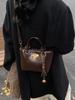 Bolsa Pequena Vintage Maillard de Alta Qualidade para Mulheres, Nova Bolsa Transversal Versátil Outono/Inverno 2026, Bolsa de Mão Estilo Balde