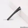 Clipes de Cabelo DIY Clipes de Base Preta Acessórios Cor Metálica Conservante Clipes Lisos Clipes Bico de Pato Alfinetes de Cabelo Clipes de Cabelo Várias Especificações Clipes Quadrados