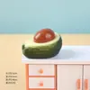 Fruta Simulada Durian Fresa Fruta Adornos Pequeños Resina Accesorios DIY Paisaje Micro Comida Juguete Decoraciones Venta al por Mayor