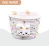 Cesta Grande para Bicicleta, Cesta para Muñeca de Cochecito, Cesta Delantera Tejida con Cuerda para Bicicleta Infantil, Decoración para Patinete