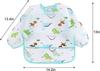 Fábrica de Comercio Exterior Monos Infantiles Antideslizantes Impermeables para Bebés Ropa de Comedor Lavable para Bebés Babero Ropa de Dibujo