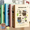 Cuaderno B5 Grueso Rayado con Lindo Diseño de Panda Pequeño, Fábrica de Comercio Exterior Transfronterizo