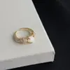 Anel de Zircônia Moda de Luxo de Nicho para Mulheres Distinto Tendência Estilo Frio Anel Ajustável Alto Padrão Elegante Anel de Dedo
