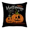 Nueva Funda de Almohada de Halloween Transfronteriza Funda de Cojín de Sofá Funda de Almohada de Lino Decoración del Hogar de Halloween Funda de Almohada