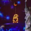 Lanternas Novas de Halloween e Páscoa Transfronteiriças, Boneca Bruxa de Chapéu Pontudo Lâmpada de Ventosa, Luz Decorativa Criativa Brilhante para Interior
