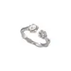 Anillo Minimalista Geométrico de Nudo de Bambú para Mujer, Moda Japonesa de Lujo Ligero, Joyería de Anillo Delgado con Circonita de Estilo Genial