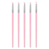 Plumas para Uñas Seleccionadas Cuidadosamente Bolígrafos de Silicona para Presionar Juego de Cinco Piezas Mangos Rosa Blanco Negro Para Perlas Relieve Talla en Silicona