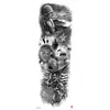 Ventas Directas de Fábrica Gaudi Nuevas Pegatinas de Tatuaje de Brazo Completo Personalizadas Creativas Versión Coreana Pegatinas de Tatuaje Impermeables Venta al por Mayor