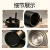 Nova caneca térmica de aço inoxidável 316, grande capacidade, copo de gelo portátil, alto valor estético, com alça, adequado para uso ao ar livre e em carro