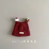 Lindo Conjunto de Gorro y Bufanda de Lana para Niños Briquette Invierno Cálido Suéter para Bebé Niño y Niña Gorro de Punto a Prueba de Viento