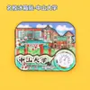 Imanes para Refrigerador, Souvenirs de Ciudades Turísticas y Lugares Pintorescos, Imanes de Refrigerador de Resina de Dibujos Animados y Madera, Selección de Caja Sorpresa