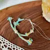 Cuerda de Algodón Dopamina Tejida a Mano Cuerda de Cuerda Colorida Cuerda de Mano Autohecha DIY Accesorios de Joyería Semi-Terminados Pulsera Unisex