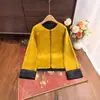 Jaqueta Reversível Jacquard Cor Sólida Novo Estilo Chinês 2026 Primavera Gola Redonda Estilo Nacional Versátil Top Outono Toque de Alto Padrão