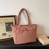 Bolso Tote Grande de Mujer Nuevo, Bolso de Viaje Ligero, Bolso de Mano Casual, Bolso de Hombro Acolchado