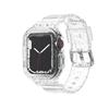 Para AppleWatch Watch Band iwatch98765 Geração Glacier TPU Glitter Apple Pulseira de uma peça Nova
