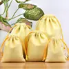 Bolsas de terciopelo con cordón personalizadas, Bolsas de terciopelo a prueba de polvo para almacenamiento de regalos de joyería, Bolsas pequeñas de terciopelo con cordón