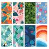 Toalla de Playa de Poliéster Completo con Logo Personalizado Estilo Hawaiano Estampado de Flores de Secado Rápido y Absorbente de Agua para Viajes a la Playa, Piscina