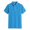 Camisa Polo de Algodón con Cuello Solapa Camiseta para Hombre Uniforme de Grupo de Trabajo Camisa con Logo Impreso Cuello de Camisa Tira Reflectante Manga Corta