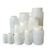Botellas de Plástico de Boca Ancha con Tapas Internas, Botellas para Líquidos, Botellas de Muestra, Botellas Dispensadoras, Formas Cuadradas y Redondas, con Tapas Internas y Marcas de Escala