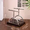Instrumento de Movimiento Perpetuo Billar Newton Cuadrado Adornos Pequeños Significativos de Alta Gama Decoración de Escritorio de Oficina Adornos Regalos para Estudiantes