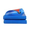 Lona impermeable azul naranja al por mayor lona de plástico engrosada lona de pe lona sombreada tela para lluvia fabricantes de lona para automóviles