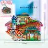 Ímãs de Geladeira de Madeira Magnéticos Série3D Foshan - Atrações Turísticas Populares da Cidade Lembranças Culturais e Criativas com Frete Grátis