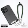 Corda de Celular de Aparência Premium Capa de Celular Clipe de Alça Corda Forte Anti-Perda para Montanhismo Corrente de Suspensão de Pulso Cordão Estilo Curto Universal
