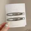 Pinzas para el pelo elegantes y exquisitas, nuevo modelo 2026, lindas pinzas BB coreanas, pinzas para flequillo, pasadores laterales de dopamina para mujer