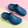 Zuecos de quirófano para hombre y mujer, Zapatos quirúrgicos de Eva Baotou antideslizantes, Suelas suaves, Pantuflas médicas transpirables al por mayor