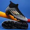 Zapatos de fútbol infantiles transfronterizos, zapatos de fútbol juveniles para niños, zapatos de fútbol con tacos TF para estudiantes niñas, zapatos de fútbol con tacos largos AG, venta al por mayor de comercio exterior