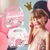 Dd100 Amazon Comércio Exterior Rosa Vaca Mú Fazenda Animal Festa Presente Doce Portátil Caixa de Papelão Branca