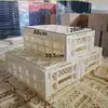 Cestas plegables de plástico engrosado, cestas de estante, cestas de frutas, cestas de exhibición de niveles, cestas de exhibición escalonadas y cestas de exhibición giratorias para fruterías - venta al por mayor