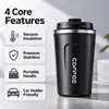 Taza de Café de Acero Inoxidable 304 de Aspecto Premium, Segunda Generación, Termo Portátil, Taza de Agua para Coche Simple Creativa, Nuevo al por Mayor