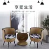 Mesas y Sillas de Mimbre para Ocio, Silla de Mimbre Creativa para Balcón Exterior y Juego de Mesa de Café, Muebles de Mimbre para Patio, Venta al por Mayor Directa de Fábrica