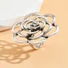 Anel de Flor Simples Retrô Estilo Metálico Boêmio Venda Quente Transfronteiriça Anel de Flor Borboleta Amor Atacado para Mulheres