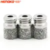 Difusor de Gás para Oxigenação de Aquário, Resistente à Pressão, Fluxo Rápido, Cabeça de Aeração Sinterizada Micro porosa de Aço Inoxidável