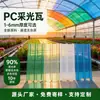 Tejas Corrugadas para Techos de PC, Material Transparente Anti-Envejecimiento de Policarbonato, Cochera, Toldo, Venta al por Mayor de Fábrica