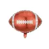 Balão de Filme de Alumínio 4D de Futebol Basquete Golfe Vôlei Baseball 18 polegadas Balão Esportivo de Filme de Alumínio Folha de Alumínio