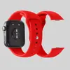 Adecuado para Huawei Watch Fit3 Hebilla Inversa Correa de Silicona Monocromática Fit4 Pro Botón de Presión Correa Deportiva de Moda