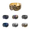 Alas voladoras populares japonesas y coreanas patrón de flujo exquisito unisex ins fresco diseño versátil anillo de acero inoxidable