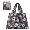 Bolsa de compras ecológica grande Nezha plegable portátil para comestibles fuerte y duradera moda de dibujos animados gran capacidad