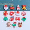 Mini Navidad 15 hecho a mano para niños diy pegamento crema funda para teléfono tocado horquilla joyería resina accesorios al por mayor