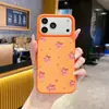 Ventas directas de fábrica: Funda protectora de silicona líquida para iPhone 18 Pro, estilo coreano, floral rosa, al por mayor