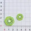 Frutas Simuladas Kiwi, Sandía, Rodajas de Fresa, Pegamento de Crema DIY para Accesorios de Cabello, Llaveros, Flores para Zapatos, Adornos de Resina