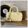 Fabricante Transfronterizo 2025 Otoño e Invierno Nuevo Bolso de Bolos para Mujer Bolso Boston Almohada de Nicho Bolso de Mano y Bolso Cruzado de Moda