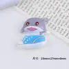 Dibujos Animados Shan Hai Jing Animal Cocodrilo Tiburón DIY Diadema Casera Pasador Llavero Funda para Teléfono Móvil Accesorios de Resina
