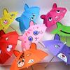 Paraguas Infantil para Niños y Niñas con Orejas de Animal, Accesorios, Mini Paraguas de Juguete para Bailar, Sombrilla para Bebé de 1-2 Años