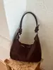 Bolso tipo Dumpling Transfronterizo para Mujer 2026 Nuevo de Gran Capacidad para el Trabajo Bolso de Mujer de Ante Bolso de Hombro de Moda para Estudiante Universitario