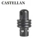 Atacado do Fabricante Aliexpress Adaptador Preto A8 Acessórios Adaptadores Conectando Espinha de Peixe e Acessórios de Fivela de Bola de Aço Plana