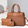 Nuevo conjunto de tres piezas de bolsos a juego, bolso de mano de alta moda, bolso de hombro versátil transfronterizo, bolso cruzado de lujo ligero
